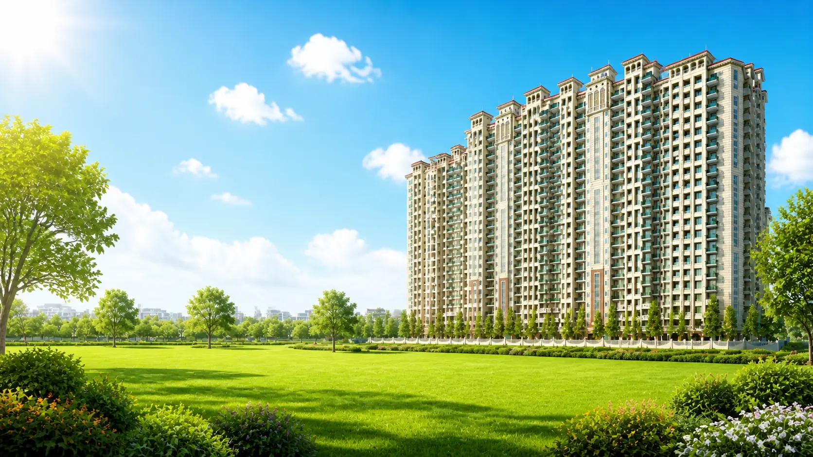 Luxury green residential development